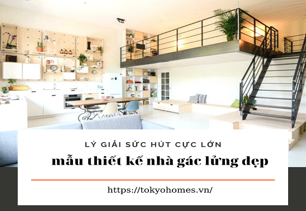 mẫu thiết kế nhà gác lửng đẹp