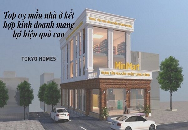 mẫu nhà phố kết hợp kinh doanh