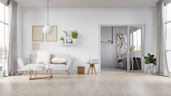 phòng khách mẫu thiết kế nhà 50m2
