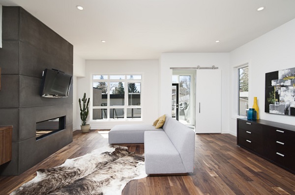 phòng khách mẫu thiết kế nhà 60m2