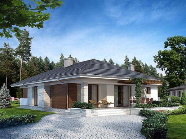 thiết kế nhà 7x8m cấp 4
